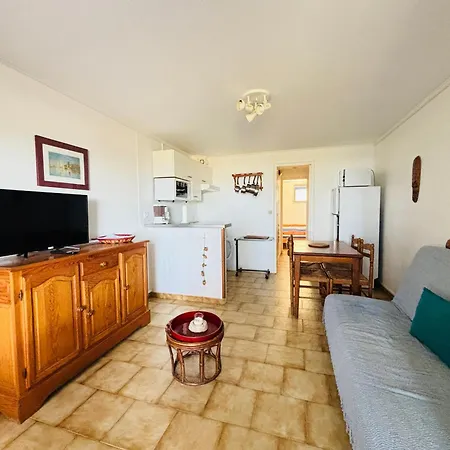 Argeles-Sur-Mer : Appartement T2 Cabine Face A La Mer, 4 Couchages - Fr-1-309-255 Apartament *